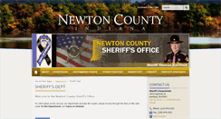 Desktop Screenshot of newtoncountysheriff.com