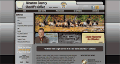 Desktop Screenshot of newtoncountysheriff.org